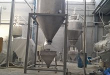 سیستم انتقال مواد پودری به مخازن و اکسترودر