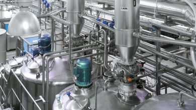 سیستم انتقال مواد نیوماتیکی در کارخانه کاشی و سرامیک