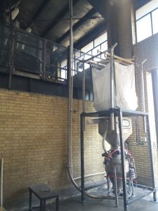 سیستم انتقال مواد پودری به مخازن و اکسترودر